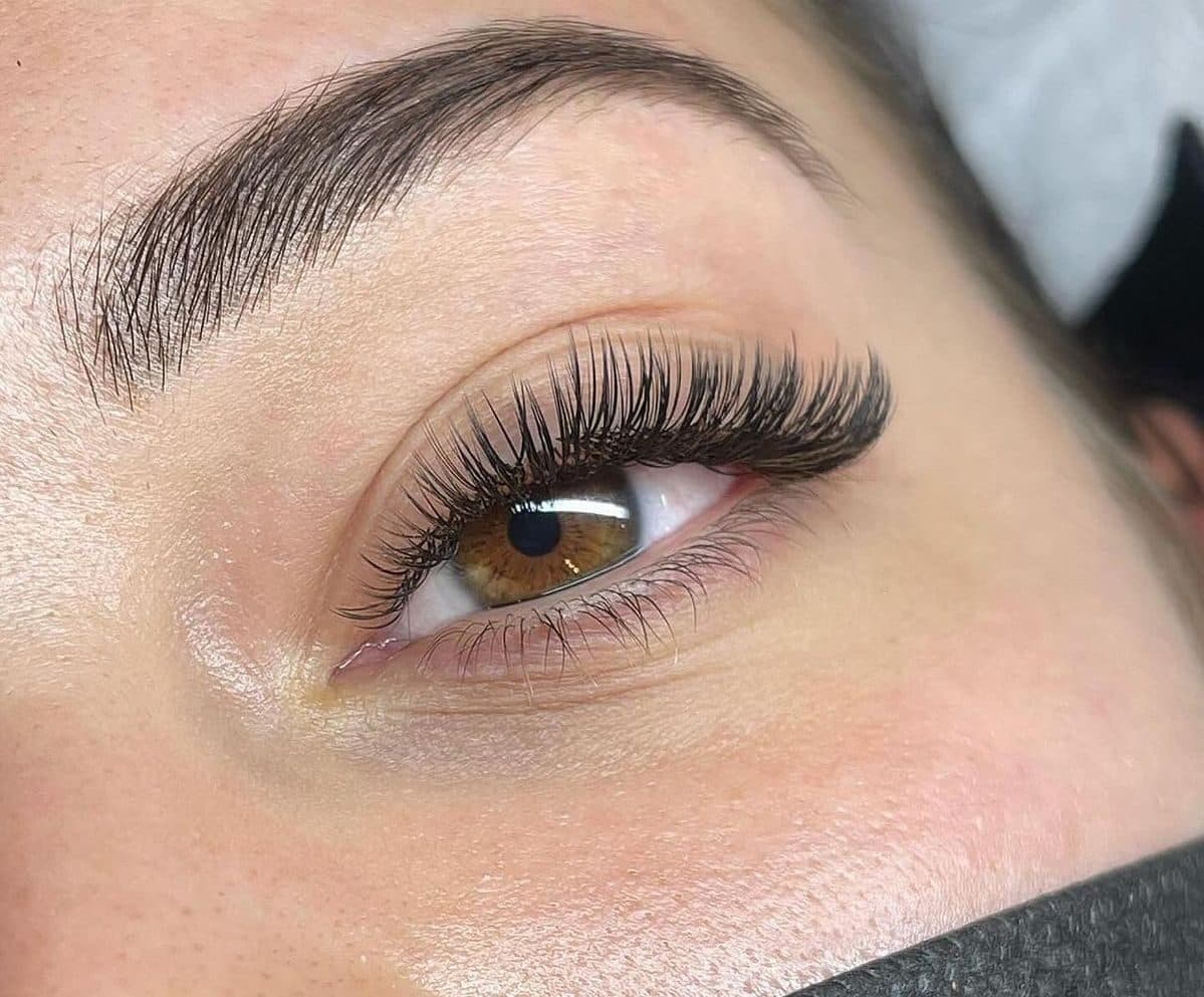 Extensiones pelo a pelo: foto de ejemplo