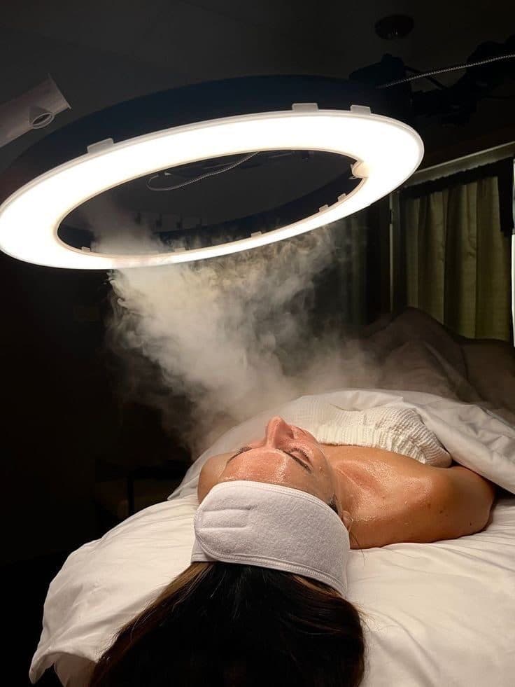 Vapor facial